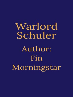 cover image of Warlord Schuler
